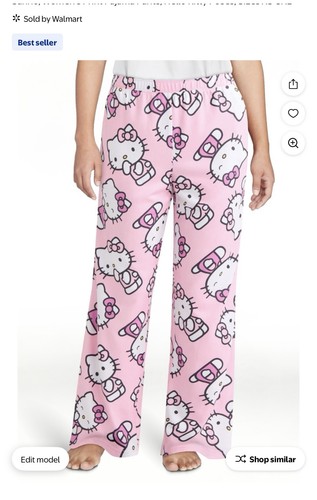 Hello kitty pajama pants sleep - kitty,
